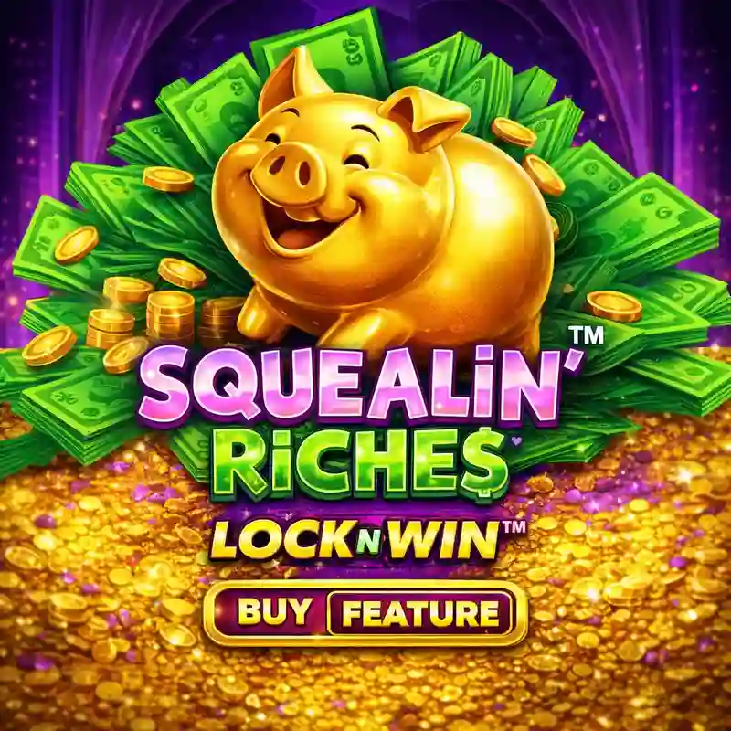 Squealin' Riches Casino Game Interface